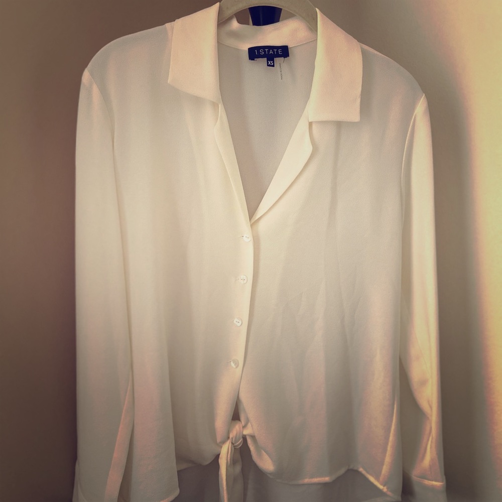 Ivory blouse